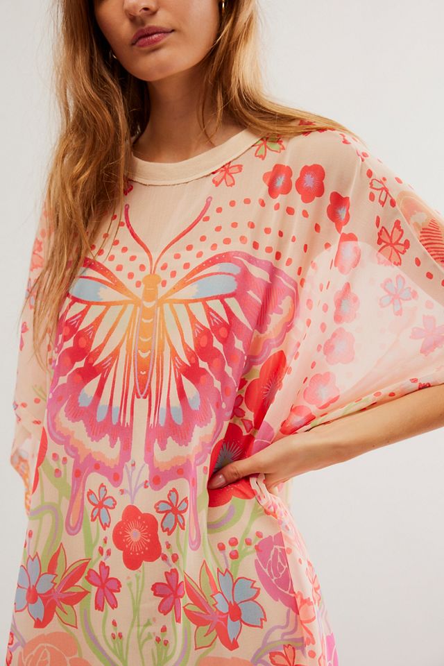 Shooting Stars Chiffon Dress