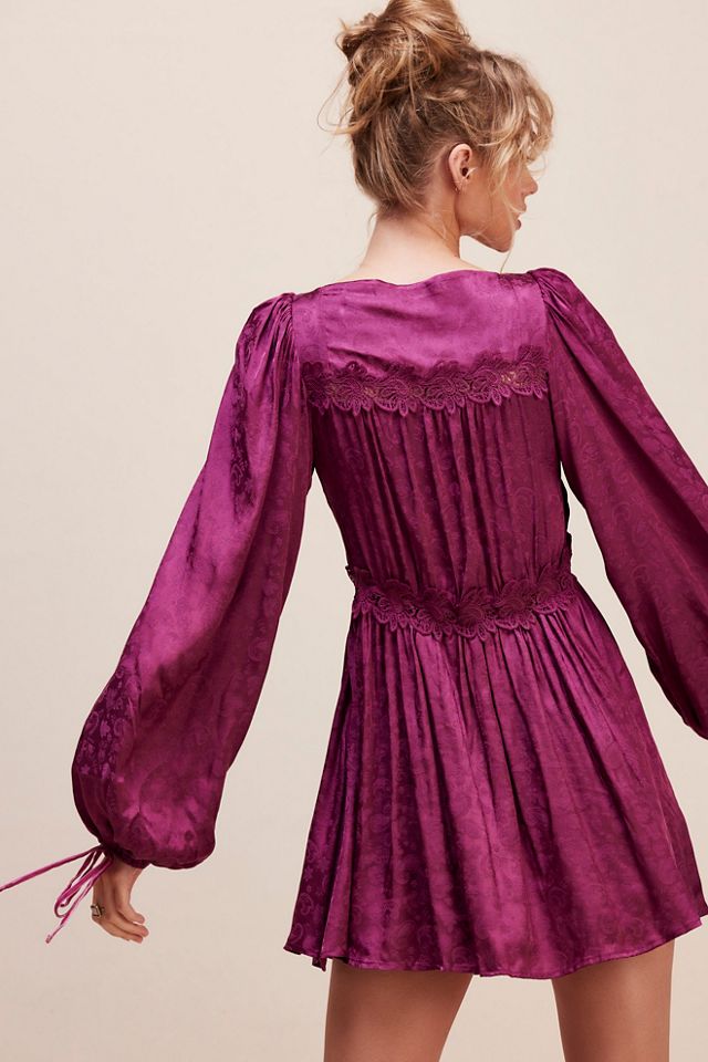 Robe courte à col tunisien For Love & Lemons #1