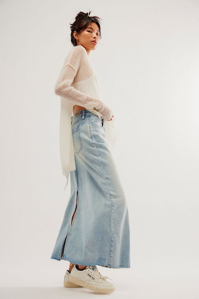 BlankNYC Either Way Denim Skirt #2