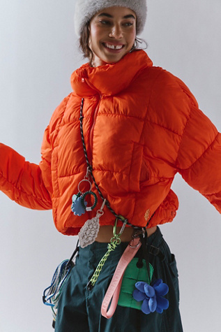 In A Bubble Puffer Jacket