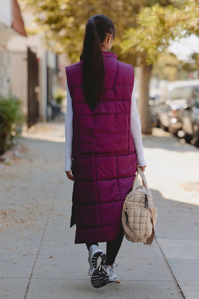 On The Move Packable Puffer Vest #1