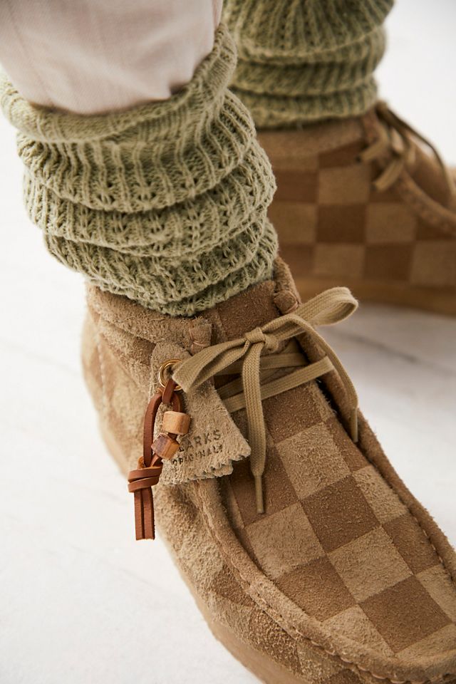 Wallabee Check Boots #1