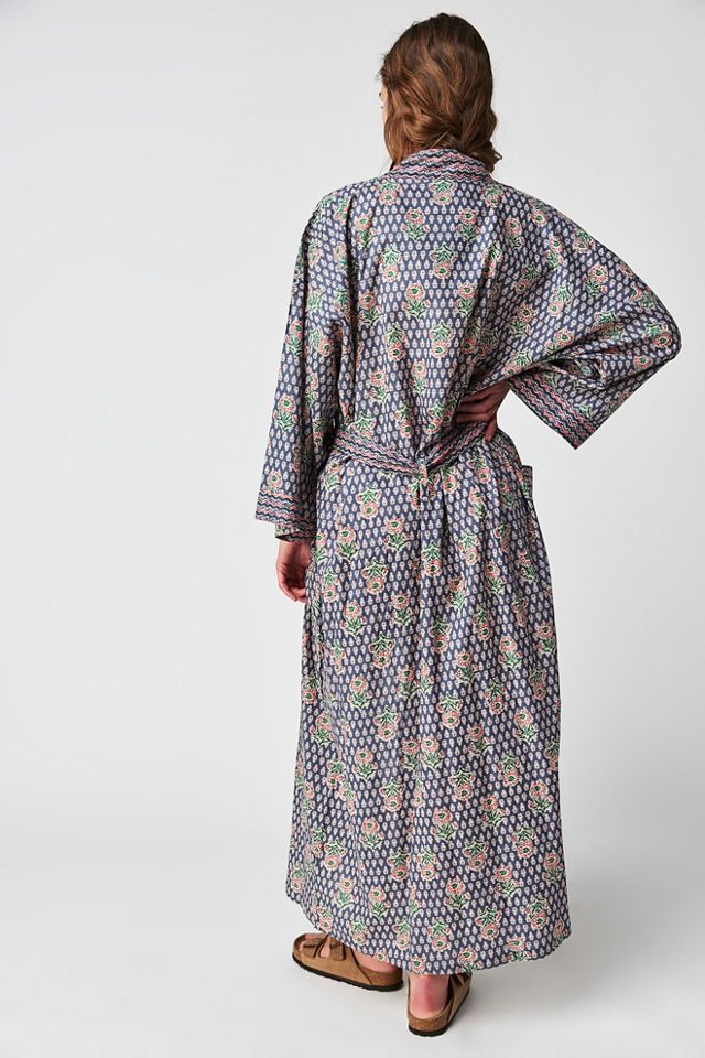 Block Print Beauty Duster #1