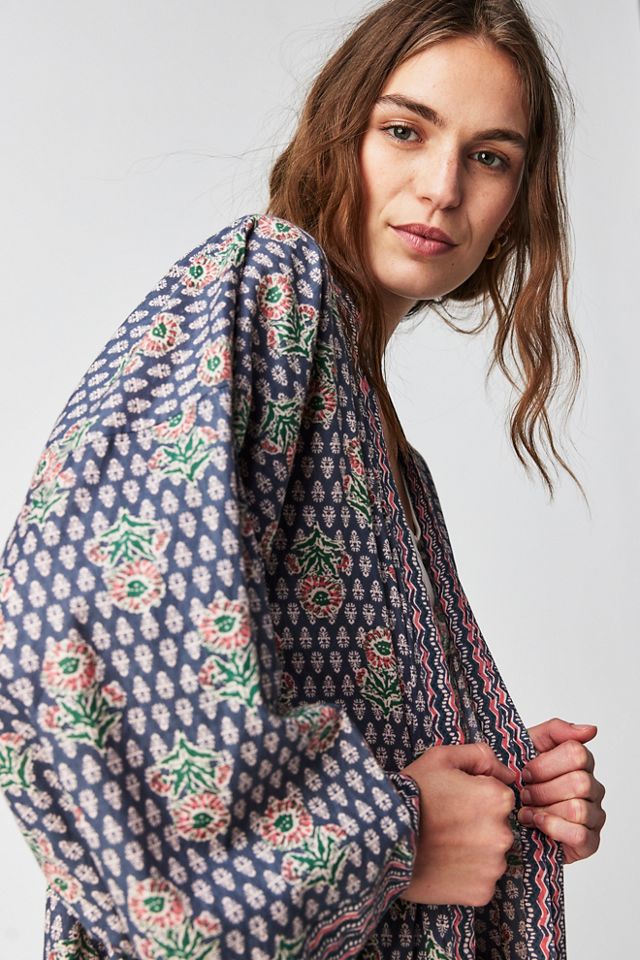Block Print Beauty Duster #2