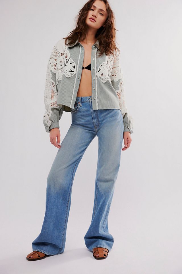 Denimist Dena Mid-Rise Flare Jeans #3