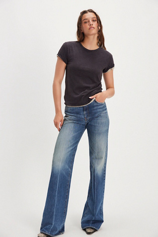 Denimist Dena Mid-Rise Flare Jeans