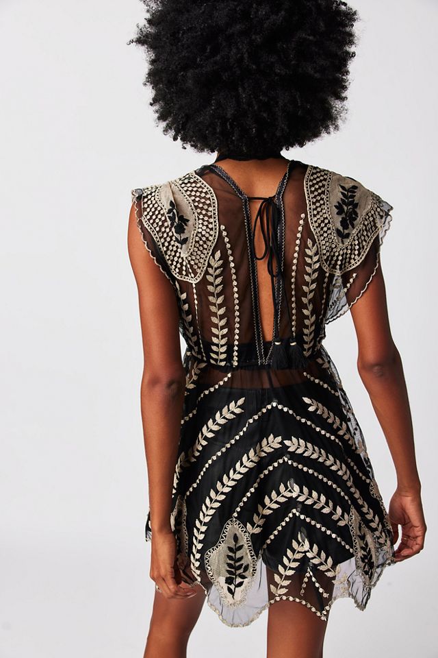 little black dress with lace top Black Lace Cut Out Detail Long Sleeve Mini Dress