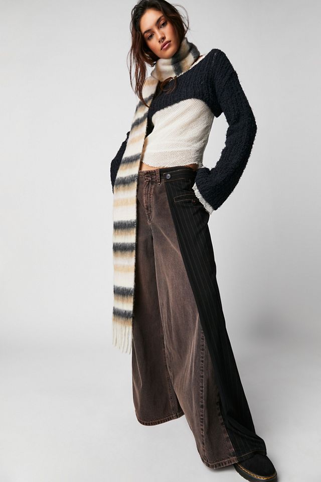 Écharpe fine à rayures Sweet Valley #5