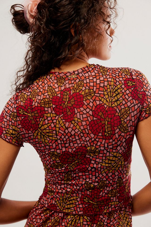 T-shirt court mosaïque #1