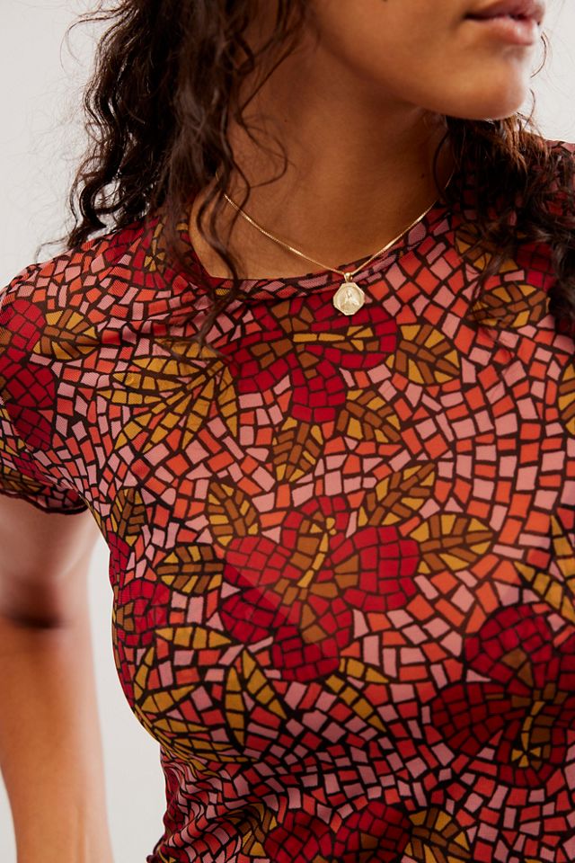 T-shirt court mosaïque #2