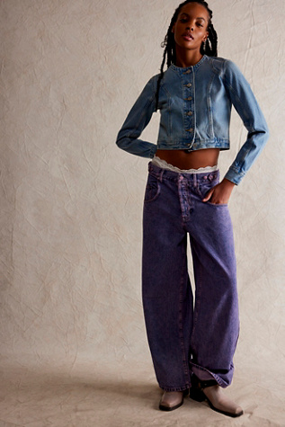 We The Free Electric Feels Dropped Wide-Leg Jeans | Free