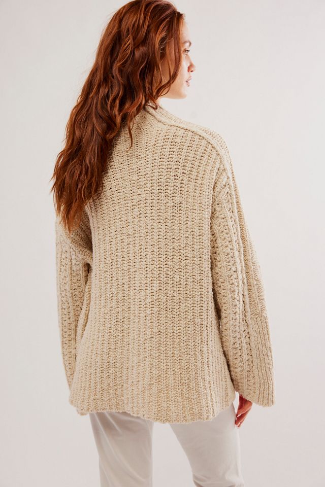 Free People Everyday Cotton Mockneck Sweater