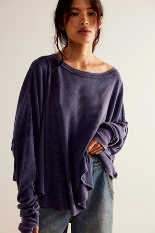 Free people thermal sweater hotsell