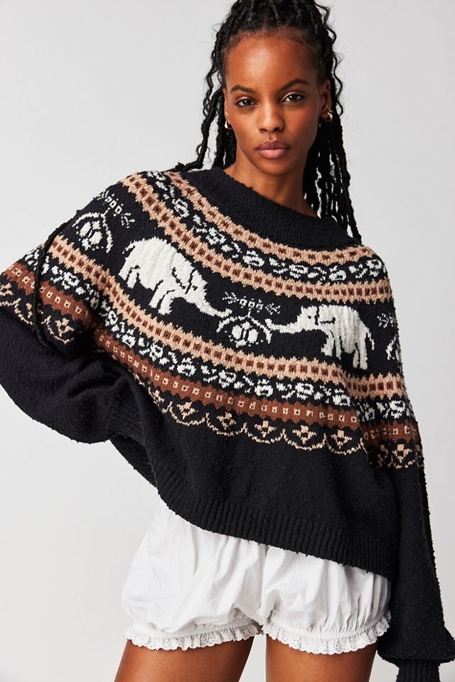 Free people cheap fair isle