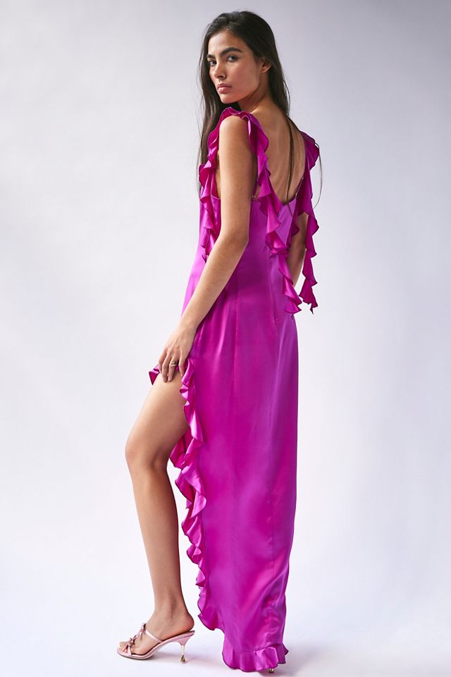 Amanda Uprichard Sonnet Silk Gown #1