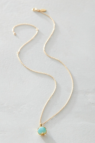 Under The Stars Necklace by Studio Grun at Free People in Blue