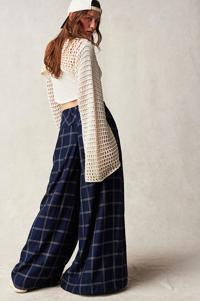 Dance At Dusk Wide-Leg Trousers #1