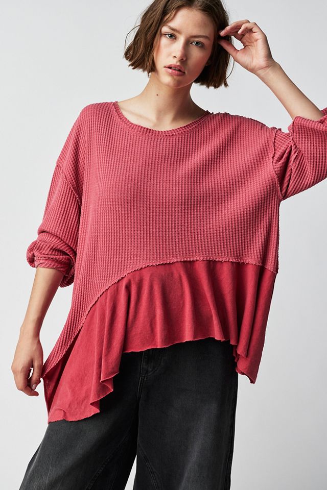 Free people thermal outlet sweater