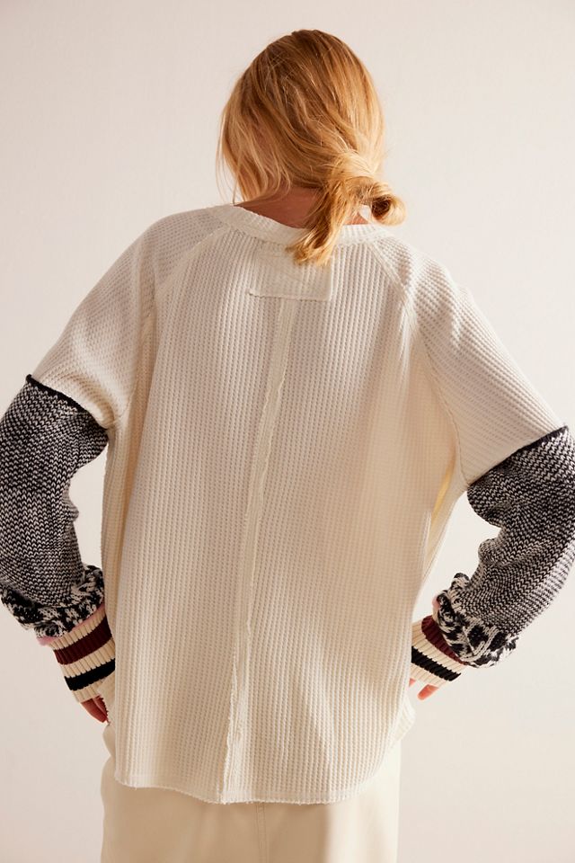We The Free Mod About You Cuff Raglan Pullover #1