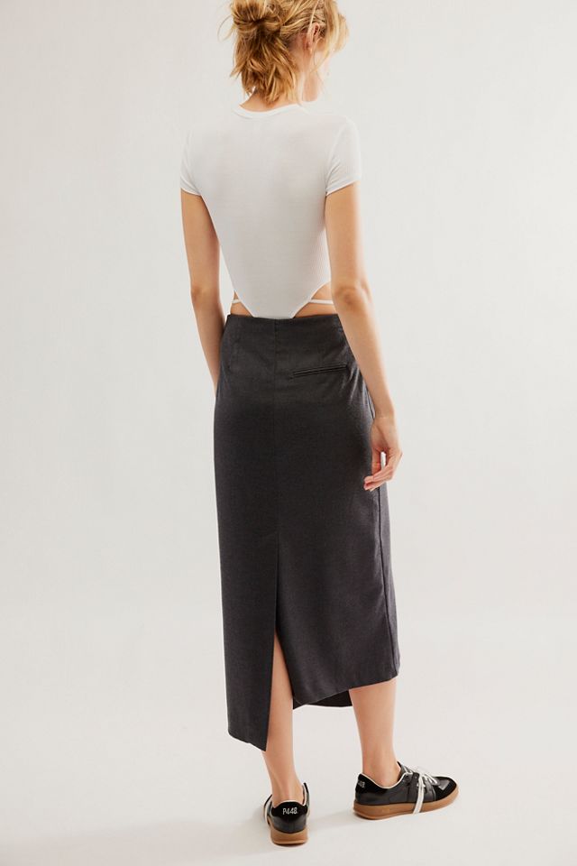 MOON RIVER Menswear Wrap Skirt #1