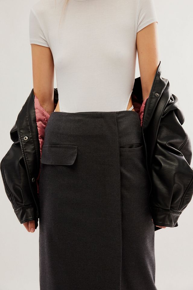 MOON RIVER Menswear Wrap Skirt #2