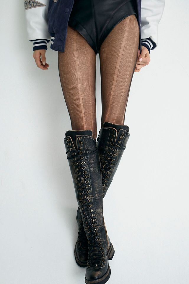 Totally Torn Knit Tights