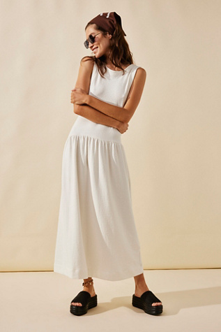 Easy Does It Maxi by free-est at Free People in Ivory, Size: Medium