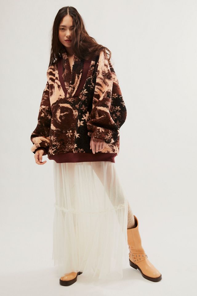 Rosie Printed Sherpa Jacket #3