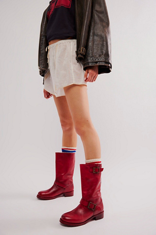 Ride Or Die Engineer Boots at Free People in Red, Size: US 9