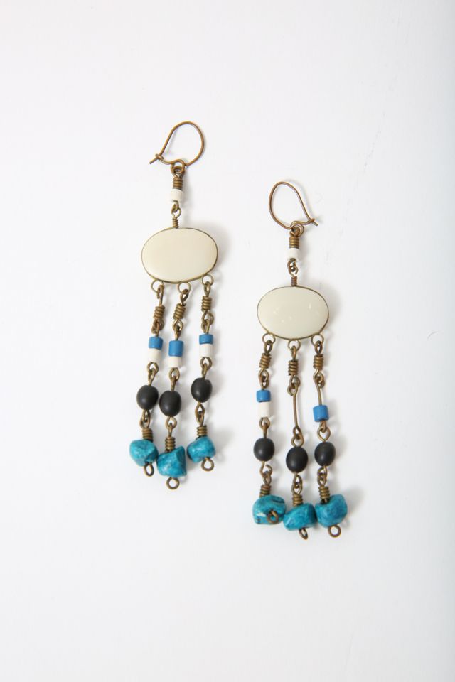 Metal on sale wire earrings