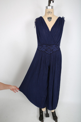 Taffy Blue Gauze Jumpsuit main image 0