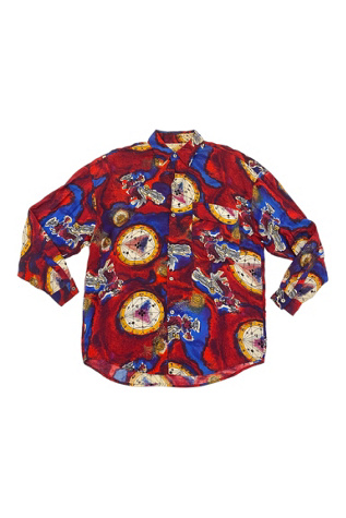 1980s Vintage Zodiac Sign Astrology Rayon Shirt Selected by BusyLady Baca & The Goods