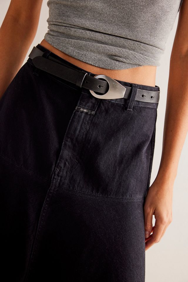 Closed Long Denim Skirt #2