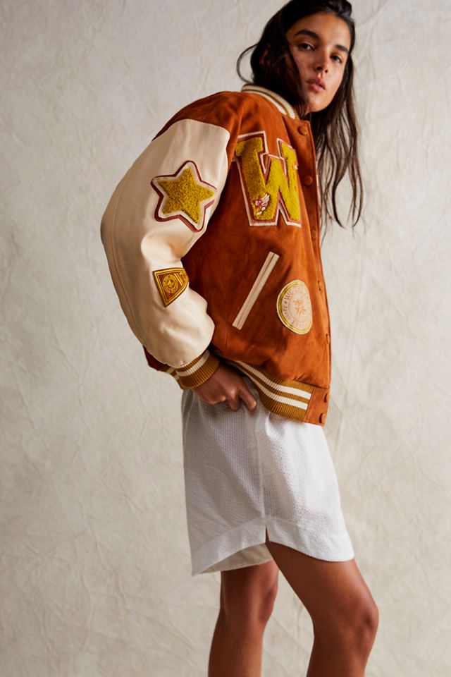 We The Free Jackie Varsity Jacket #1