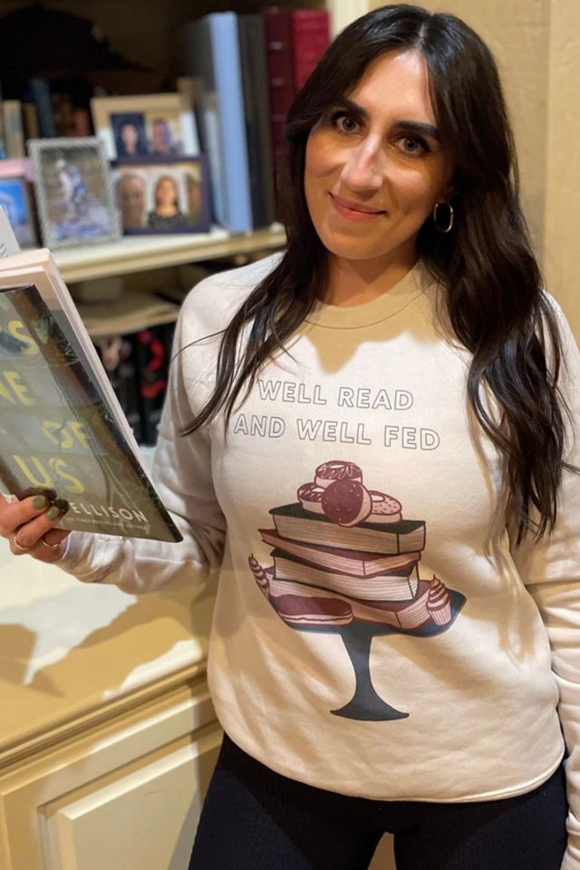 Overseasoned Well Read and Well Fed Crewneck #1
