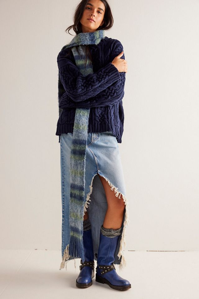 Found Cable Knit Sweater #2