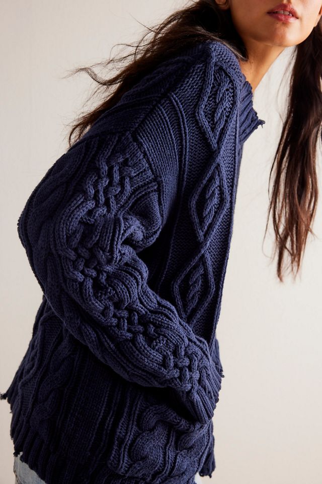Found Cable Knit Sweater #3
