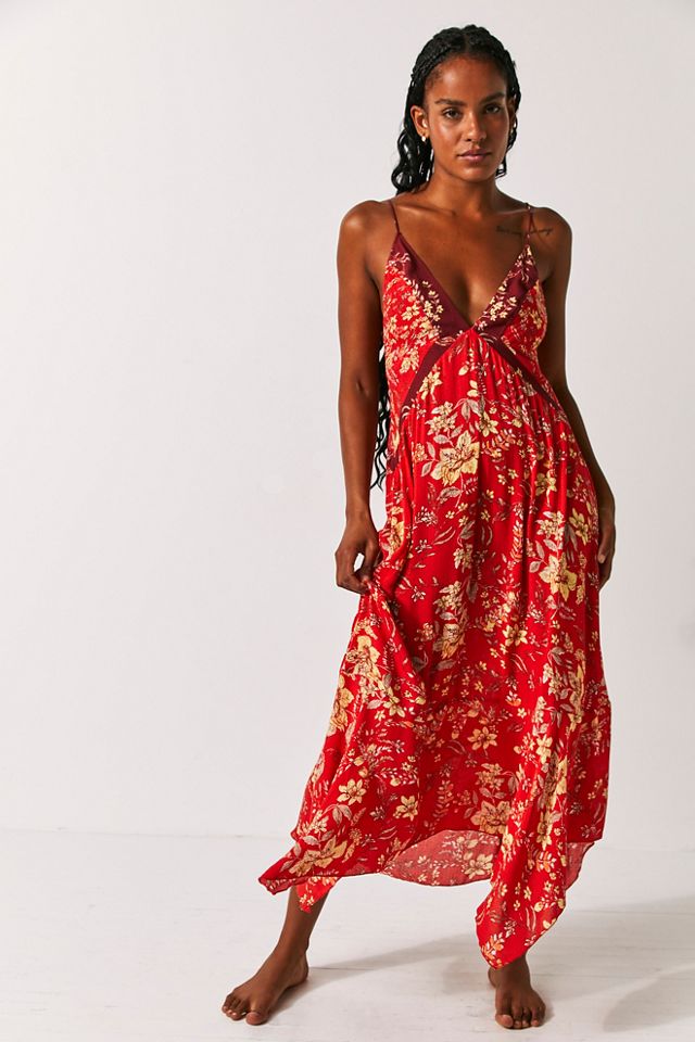 There She Goes Printed Maxi Slip Dress – Tootsies Rockridge