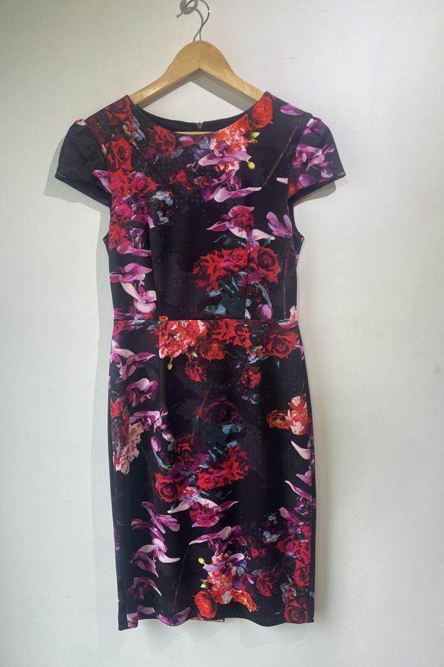 Betsey johnson floral dress best sale