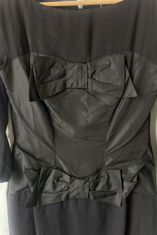 Vintage Double Bow Dress Selected by The Curatorial Dept. #1