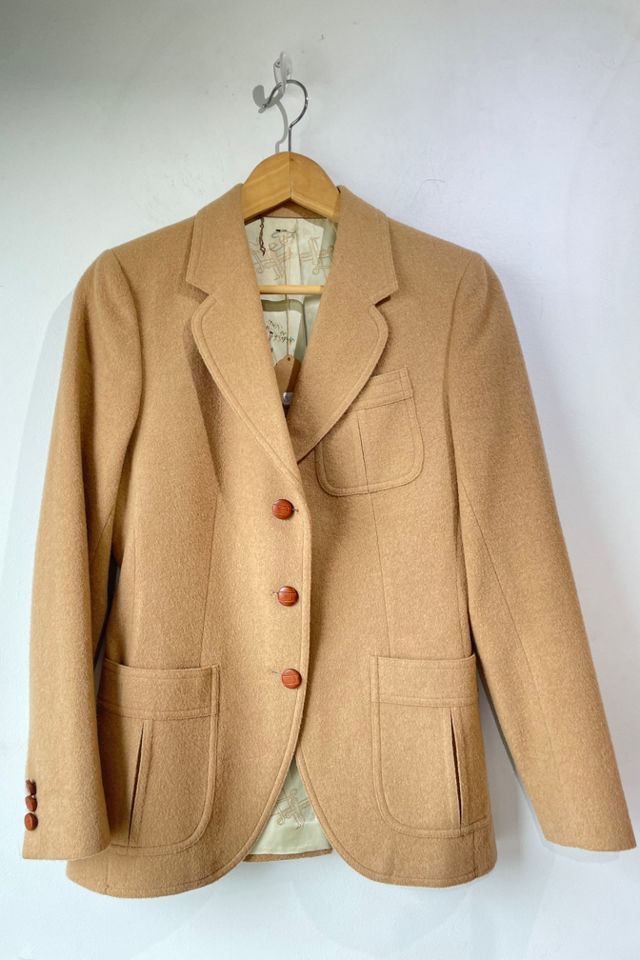 Vintage Stanley Blacker For Bullocks Camel Hair Jacket Selected by The  Curatorial Dept.