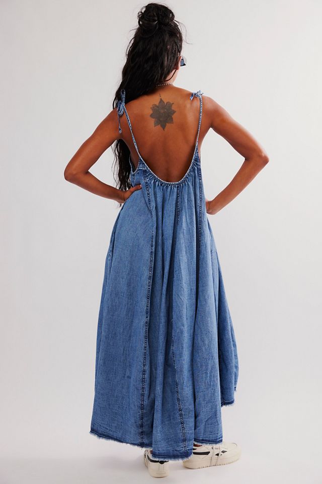 Denim Dreams Midi Dress #1