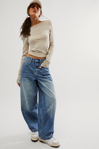 The Ragged Priest Goliath Unisex Jeans | Free People