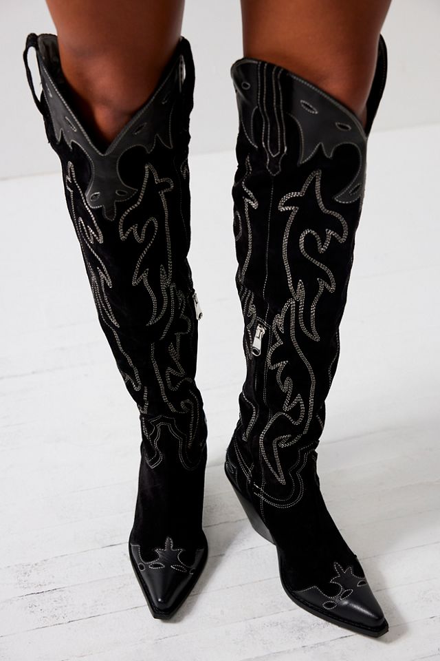 Wild West Thigh High Boots #1