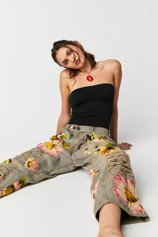 Magnolia Pearl Embroidered Jeans #3