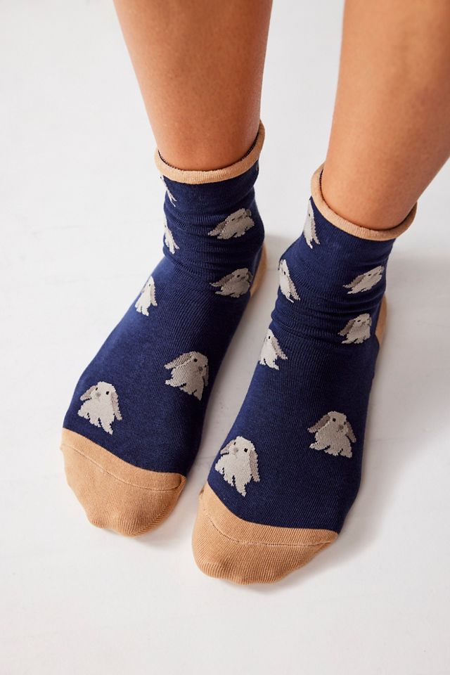 Bunny Hop Crew Socks #1