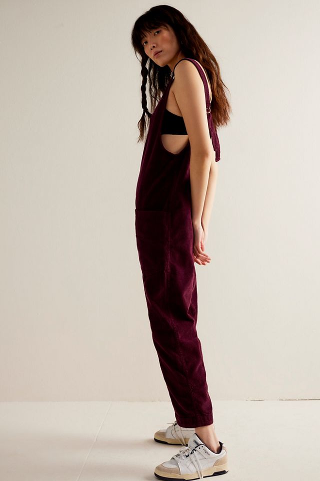 Free people cheap corduroy jumpsuit