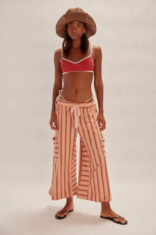 Pantalon Blanche par free-est en Combo Baume Pêche, pour femme chez Free People