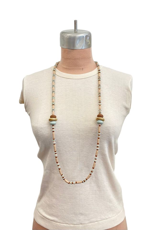 1980s Vintage Long Beaded Necklace Selected by BusyLady Baca & The Goods #2
