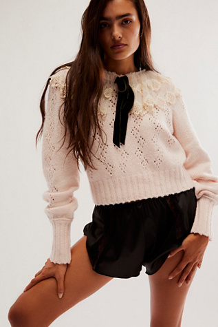 Free people shop lace sweater